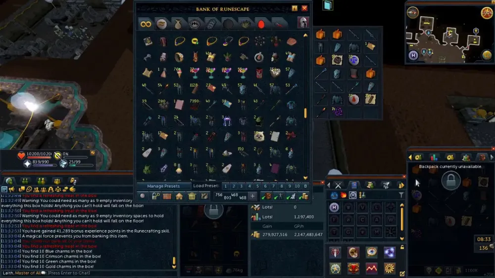 Opening 1000 Hard Reward Caskets and 1000 Gift boxes Hard Runescape 