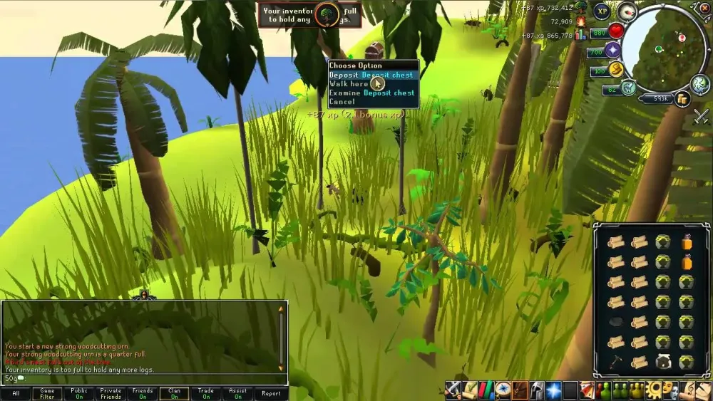 RS Woodcutting guide  Ape Atoll Teaks  100k xph June 2012  YouTube