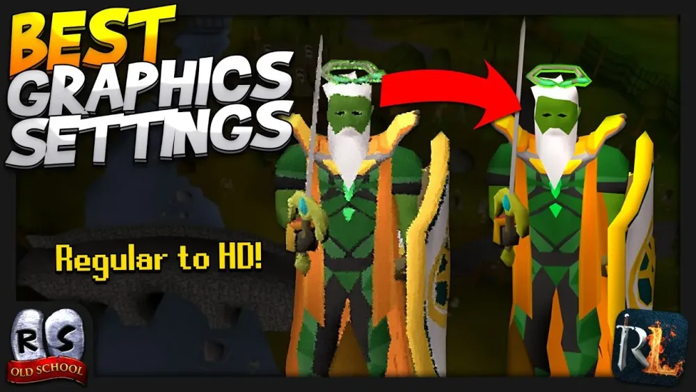 Get Better Graphics in OSRS  RuneLite BEST Settings 2021  Old 