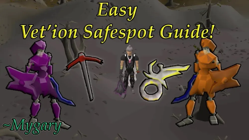 OSRS Easy Vetion Safespot Guide  YouTube