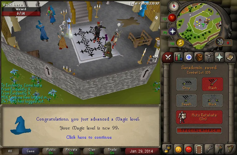 OSRS Everything Everythings 99 Magic  Single Achievements  Zybez 