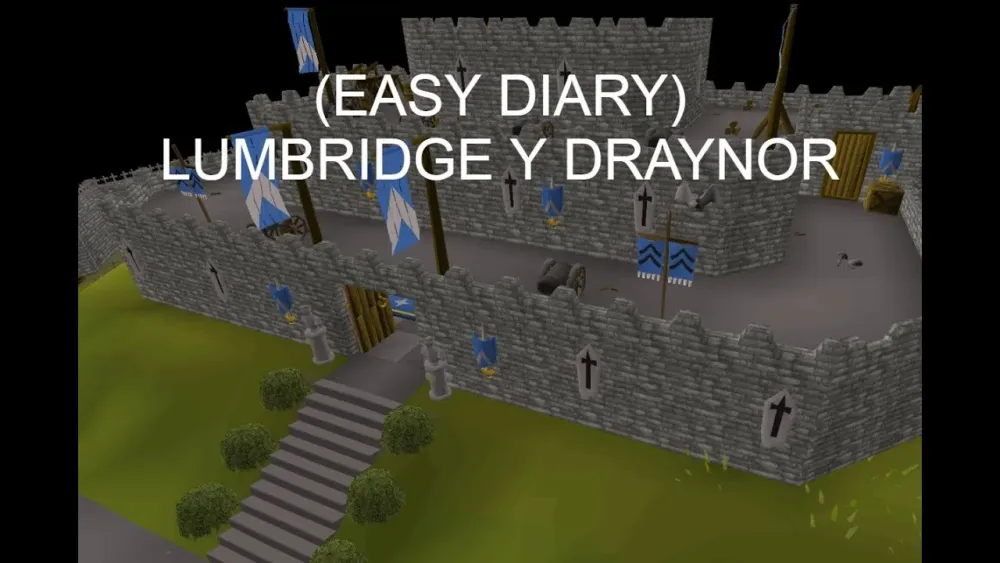 Lumbridge and Draynor Easy Diary en Espaol Runescape Old School 