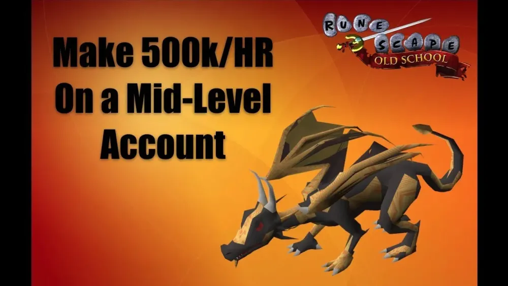 OSRS Make 500kHR on a Mid Level Account  OSRS Mid Level Money Making 