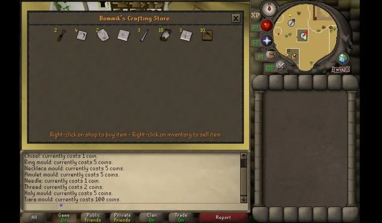 The Ultimate OSRS F2P Crafting Guide 199  High Ground Gaming