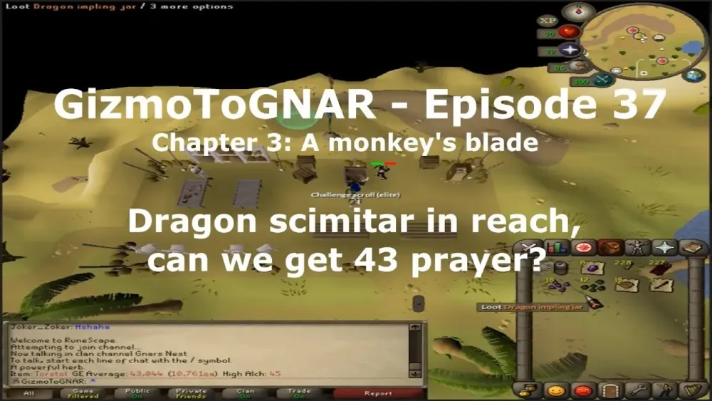 The Ultimate Guide to the Adamant Scimitar for OSRS Ironman F2P Players