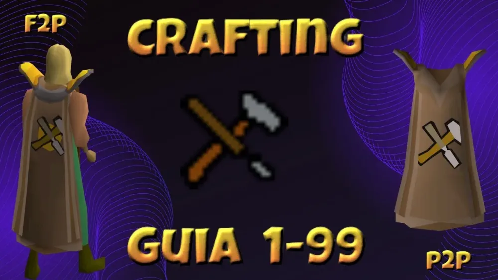 OSRS GUIA COMO SUBIR DE 1 A 99 LA SKILL CRAFTING P2PF2P OLD SCHOOL 