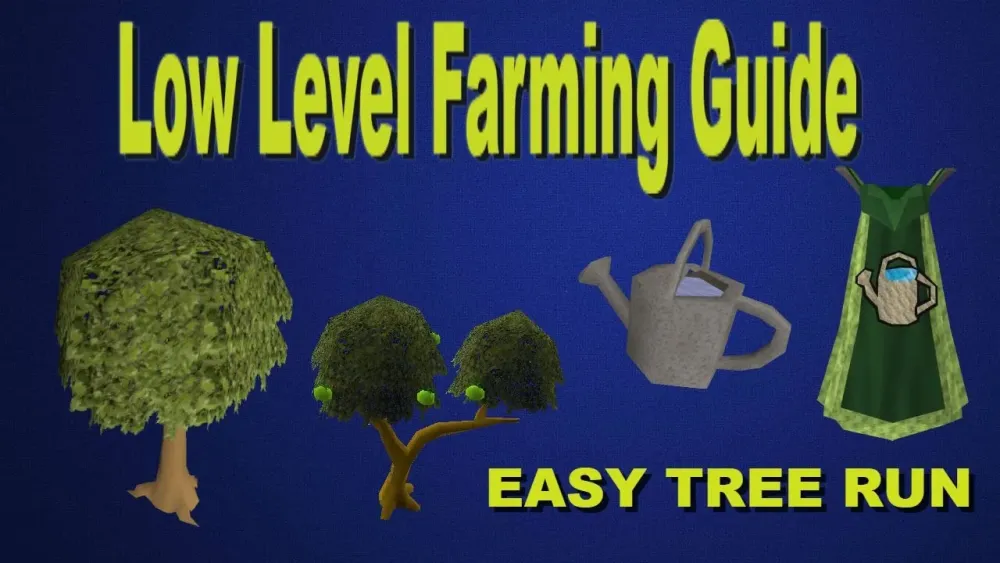 OSRS  Farming Guide  Tree RunsLow Level Farming  YouTube