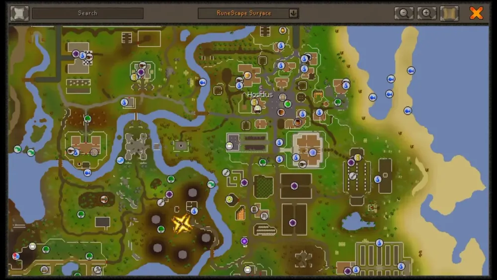 100 Hosidius Kourend Favour Clerk New Map Location OSRS  YouTube