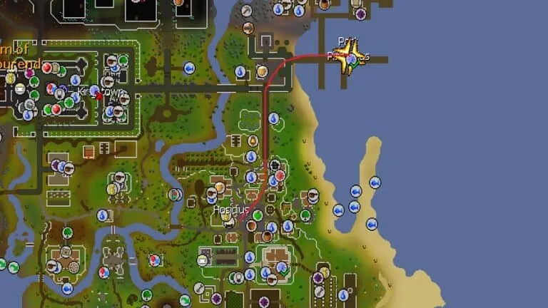 How to Navigate to Hosidius in OSRS
