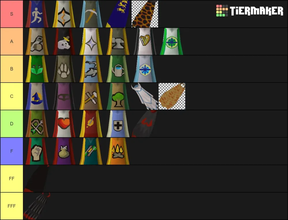 Osrs Skillcape Perks Tier List Community Rankings Tiermaker  Hot Sex 