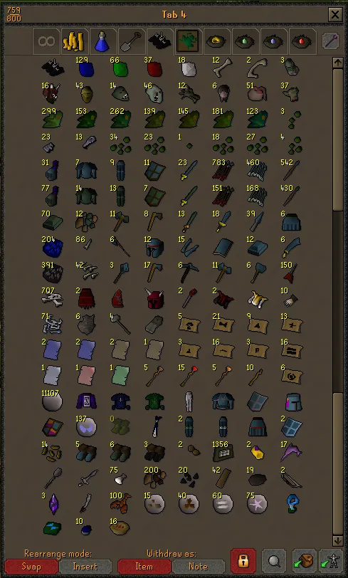 Ultimate Guide to OSRS Max Bank Layout