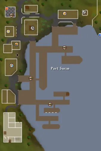 How to Get to Port Sarim in OSRS