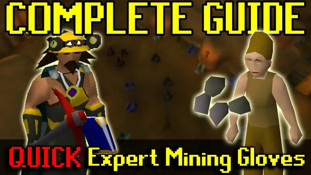 Expert Mining Gloves Guide  OSRS Old School Runescape  YouTube