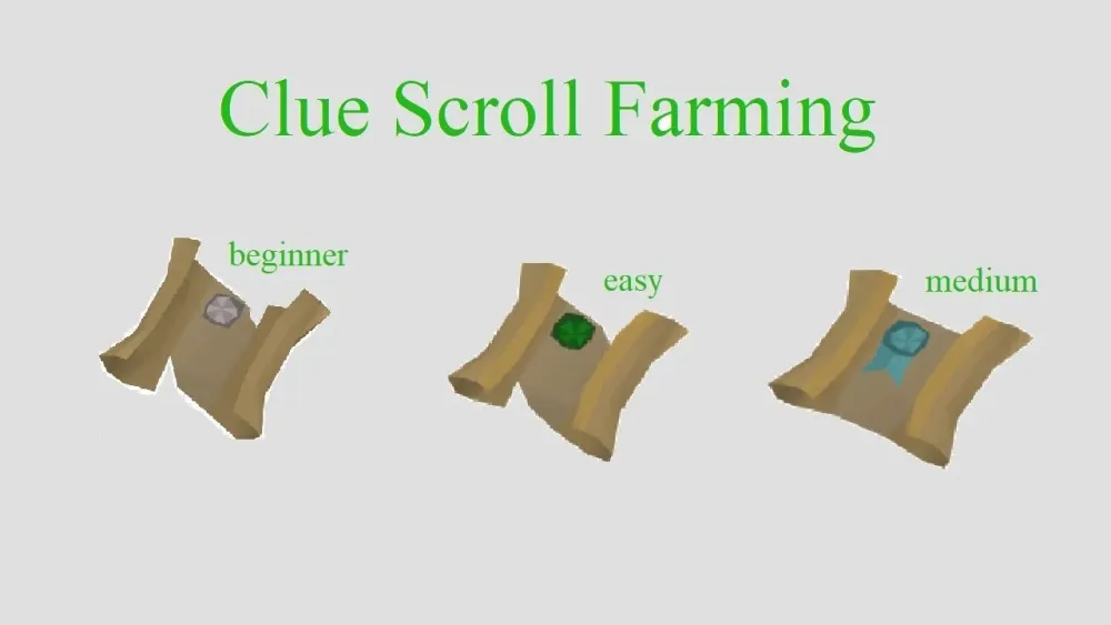 OSRS  Farming Beginner Easy  Medium Clue Scrolls  FASTEST WAY TO 