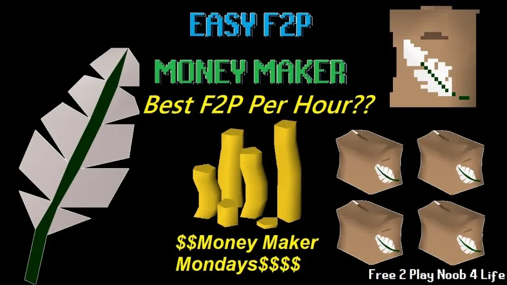 Best F2P Money Maker in 2021 200k per hour Money Maker Mondays 