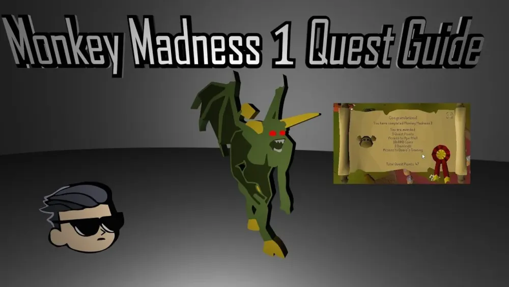 Monkey Madness 1 Quest Guide OSRS  YouTube