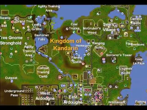How to enter the Gnome Stronghold on RuneScapes 2007 Old School Server 