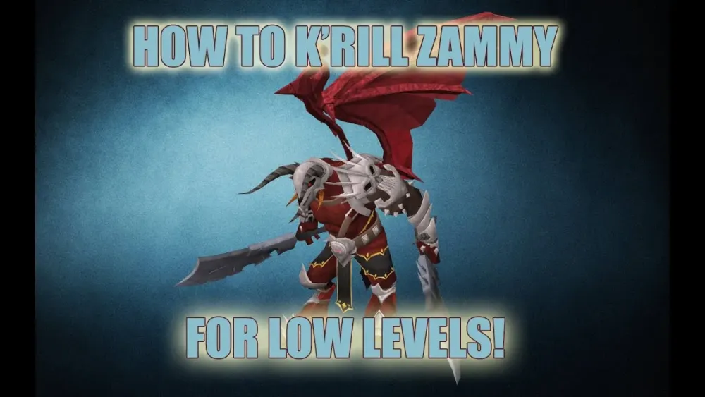 Low Level Zamorak Kril Tsutsaroth Solo Guide  All the Strats 