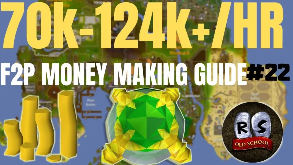 F2P Money Making Guide Buying Steel Pickaxes EP22 OSRS  YouTube