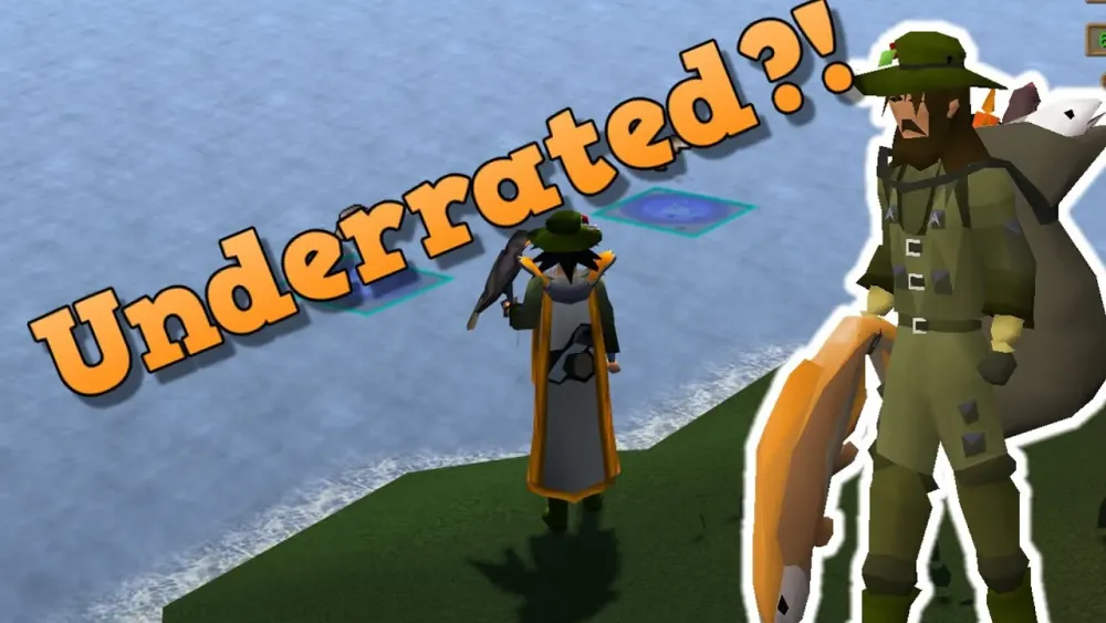 Very Underrated Skilling Method AERIAL FISHING  OSRS Fishing Guide 