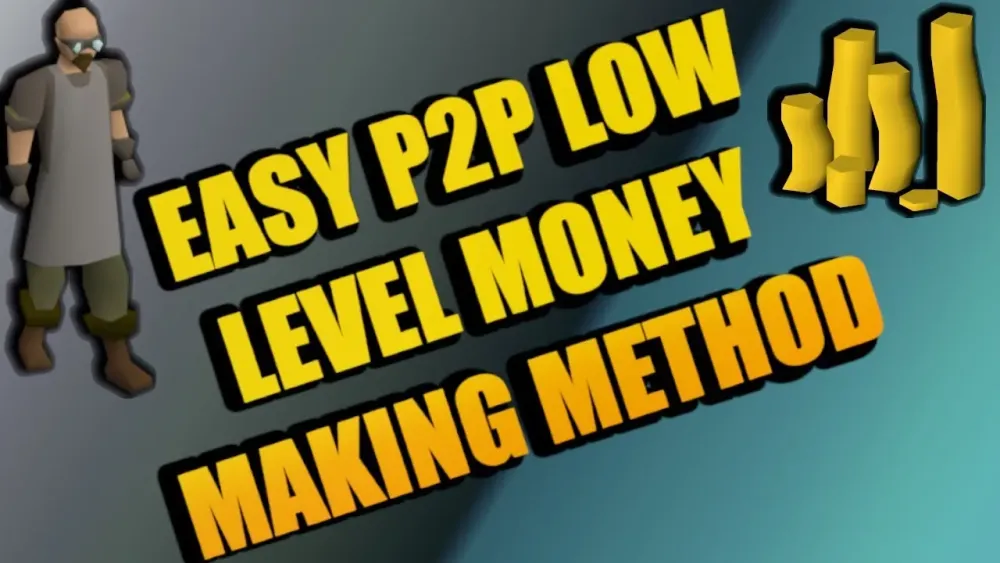 OSRS P2P EASY LOW LEVEL MONEY MAKING METHOD 2020  YouTube