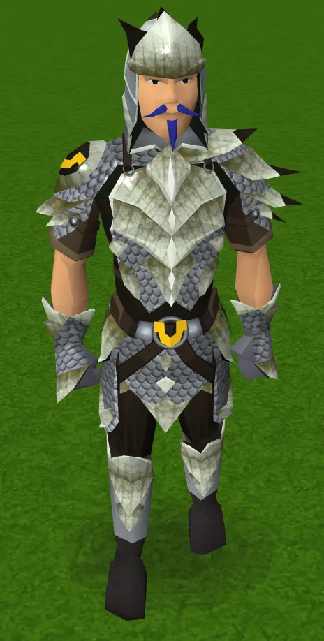 Image  Dyed silver dhide blessed set equipped malepng  The 