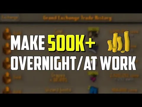 How to Make 1M GP Per Hour Using HIGH ALCH SPELL Old School 