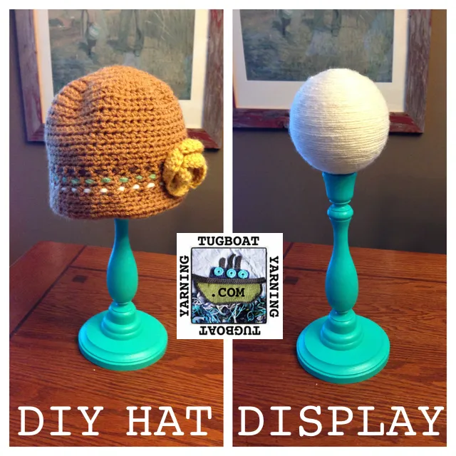 Hat Stand DIY  Teacup Milliner DIY hat_stand  Craft Show Booth 