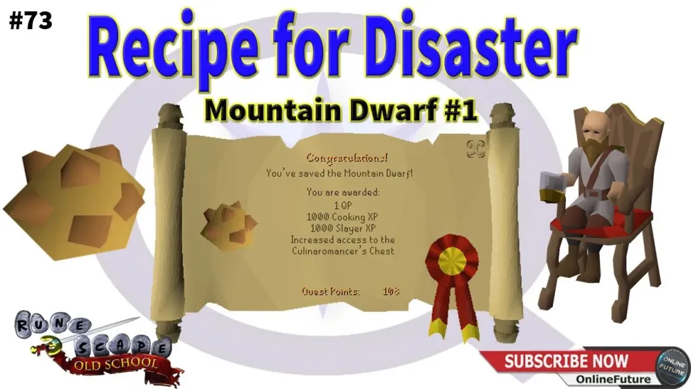 OSRSHow To Complete Recipe for Disaster SubQuest 1 Mountain Dwarf 