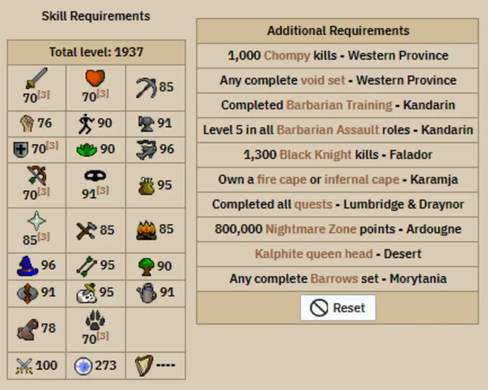 Ultimate Guide to OSRS Ironman Melee Gear Progression