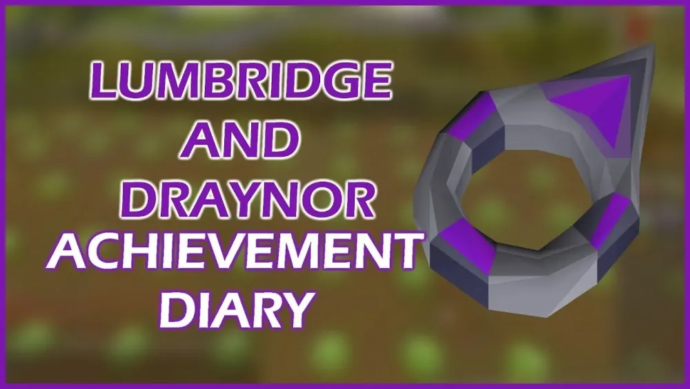 OSRS Lumbridge  Draynor Achievement Diary Requirements and Rewards 