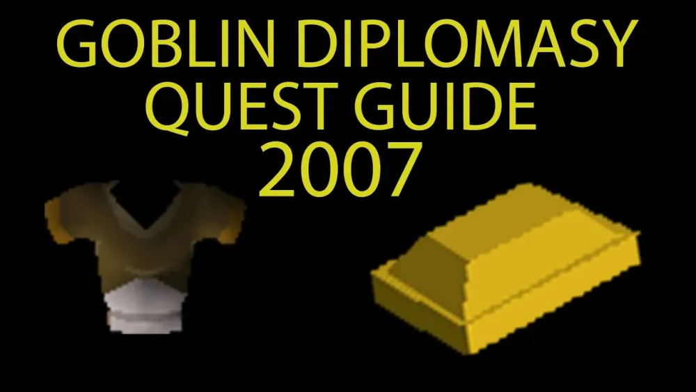 OSRS GOBLIN DIPLOMACY QUEST GUIDE  YouTube