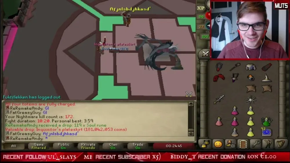 68 Combat UIM Infernal Cape  Banned on Stream OSRS Clip Compilation 