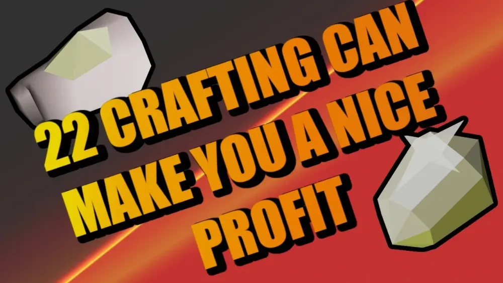 OSRS P2P CRAFTING MONEY MAKING METHOD 2020  YouTube