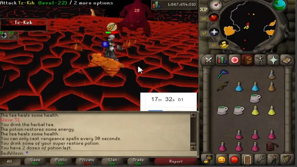 OSRS Fight Caves Competition Winning Time 2400 waves 3163  YouTube