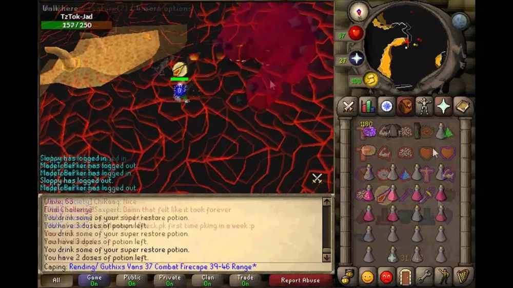 OSRS 37 Combat Fire Cape 3946 Range Caping  YouTube