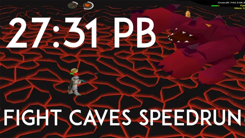 Fastest Fight Caves in OSRS  OLD Record  2731 PB  Jad Task  YouTube