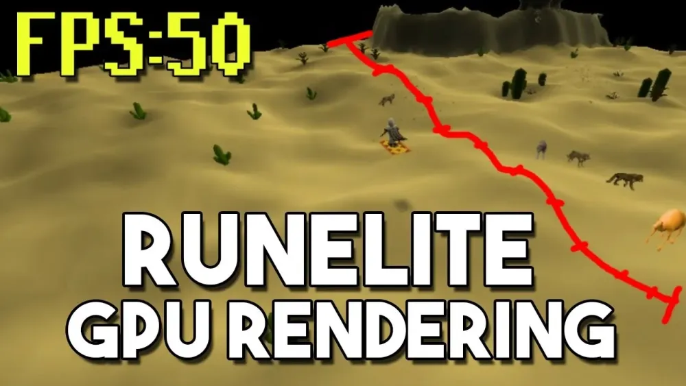 Testing Out GPU Rendering on Oldschool Runescape Increased Draw 