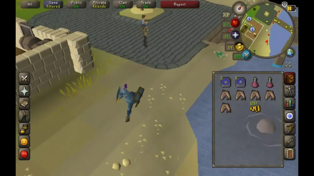 OSRS MOBILE ON A TABLET  YouTube