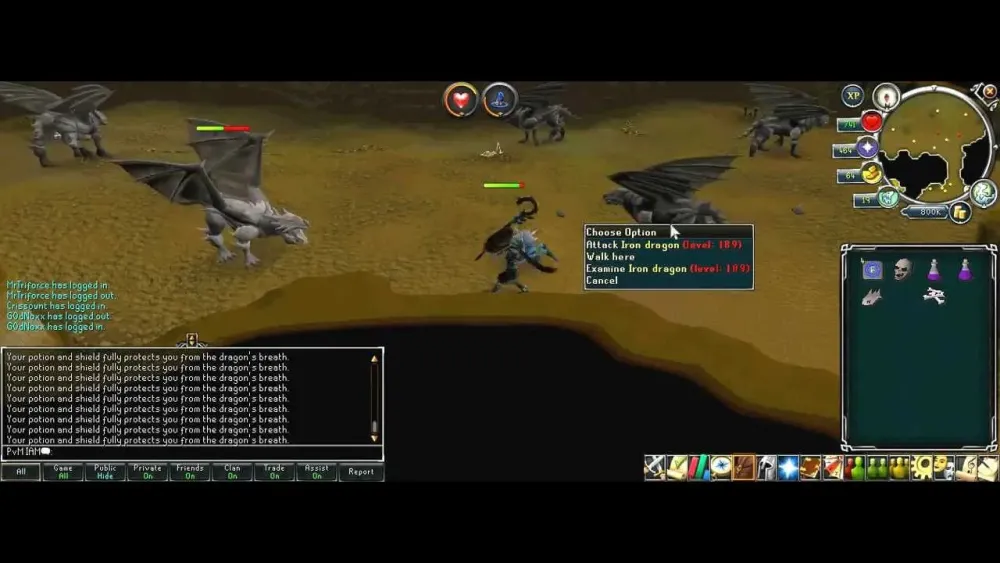 runescape iron dragon slayer task with commentary  YouTube