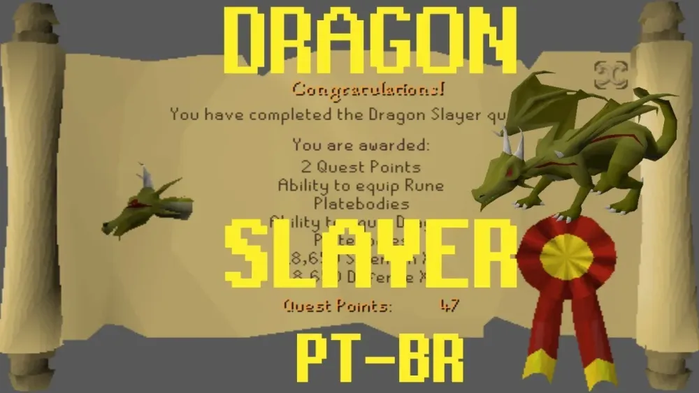 OSRS Dragon Slayer Quest Guide 2019 PTBR  YouTube