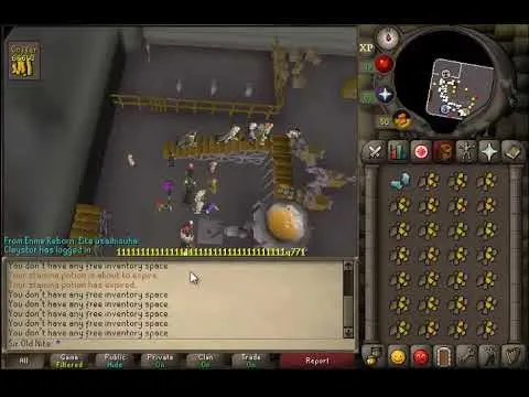 OSRS Blast Furnace  Gold Ore Smithing Switch Gloves Method  YouTube