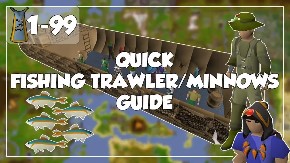 Quick Fishing Trawler  Minnows Guide  199 Fishing  Old School 