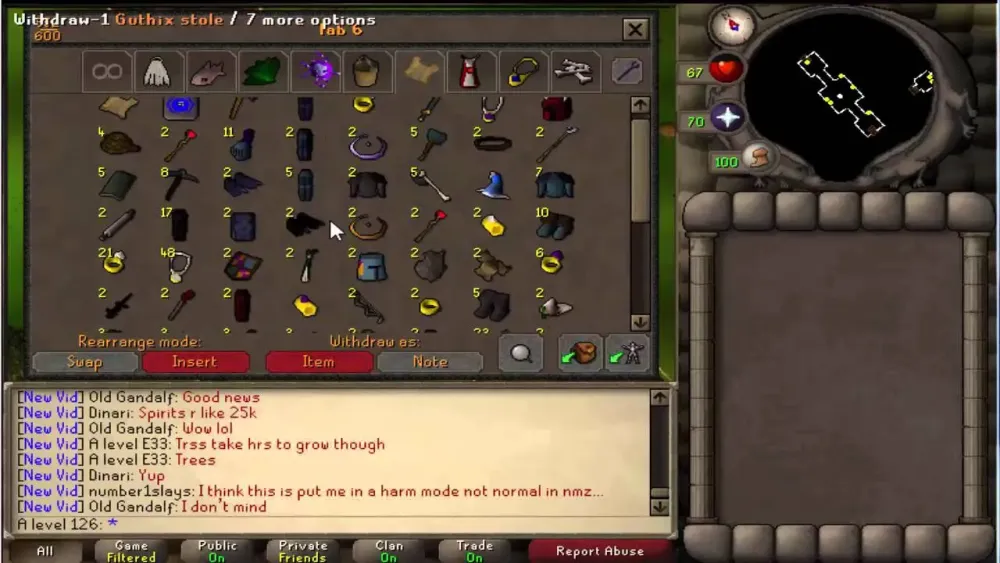 OSRS Bank video 2 and vissy drop reaction  YouTube