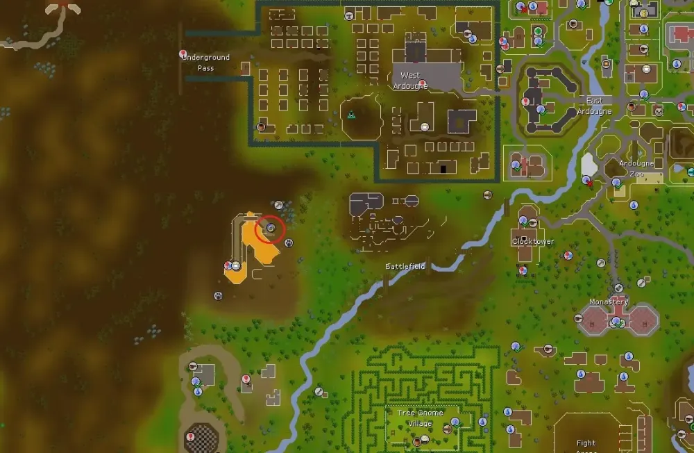 How to Get to the Fountain of Rune in OSRS