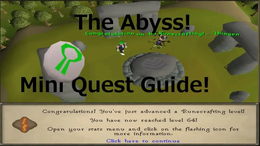The Abyss Mini Quest Guide 2007 Runescape  YouTube