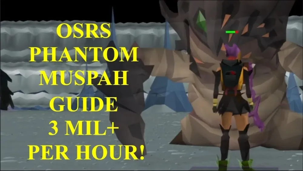 OSRS Phantom Muspah Guide EASIEST METHOD 2024  YouTube