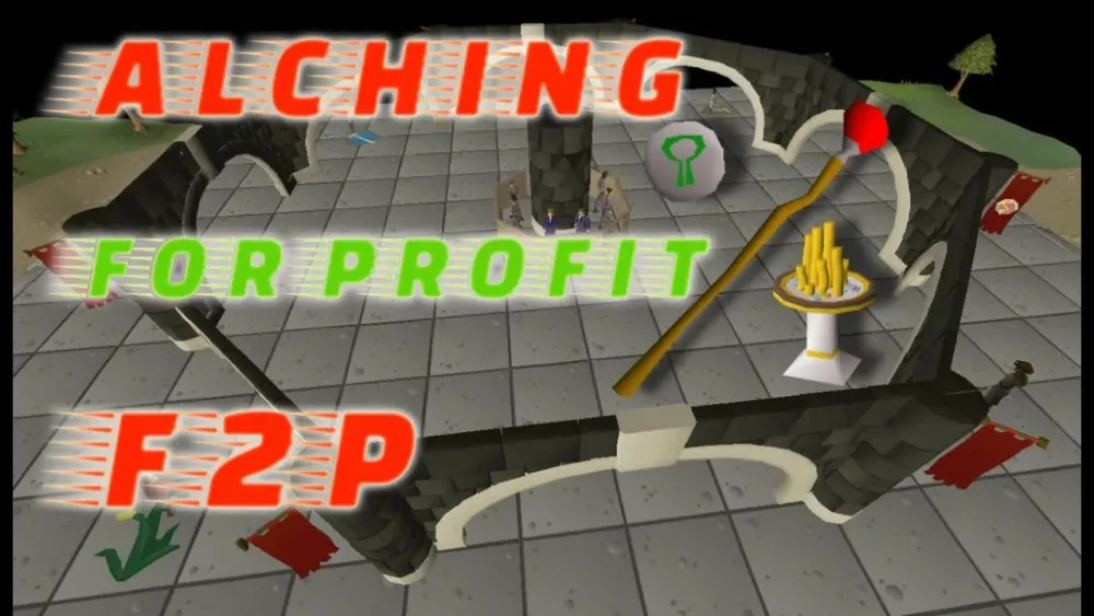 OSRS WANT TO MAKE MONEY  ALCHING PROFIT  F2P MONEY MAKING METHOD 