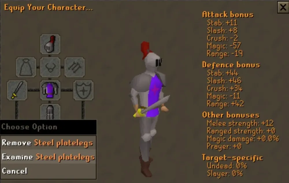 Allow nonpure accounts to make ardy knight platelegs  r2007scape