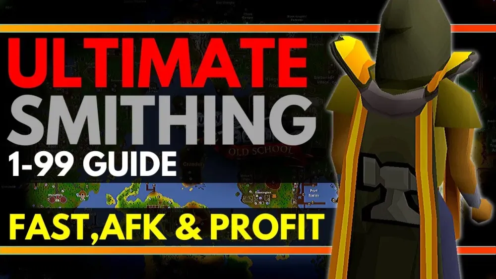 OSRS  Ultimate 199 Smithing Guide  Profitable Method   EVERYTHING 